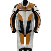 RTX Orange Spartan Sports Biker One Piece Leather Suit